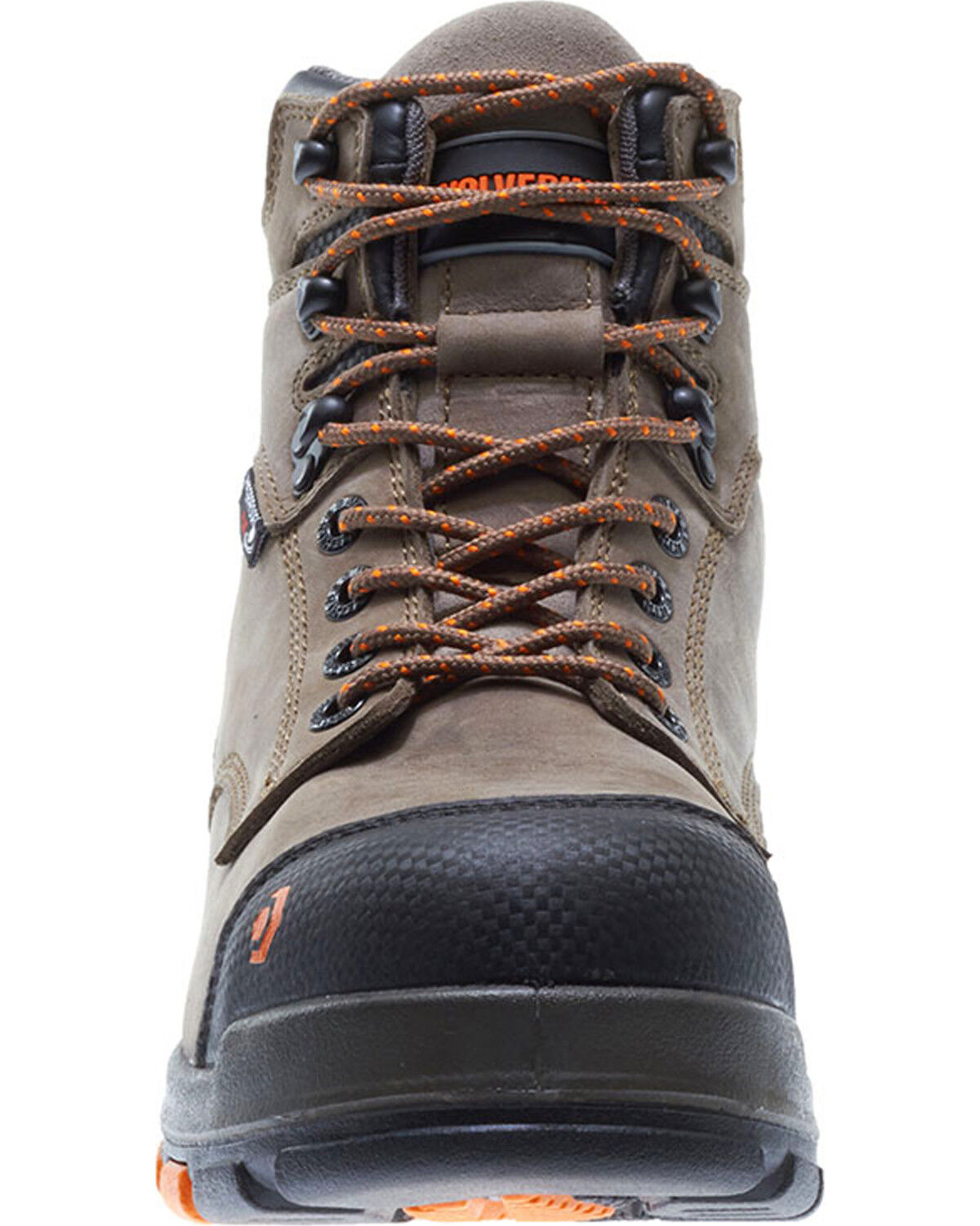 Image #4 - Wolverine Men's Blade Waterproof Work Boots, Brown, hi-res