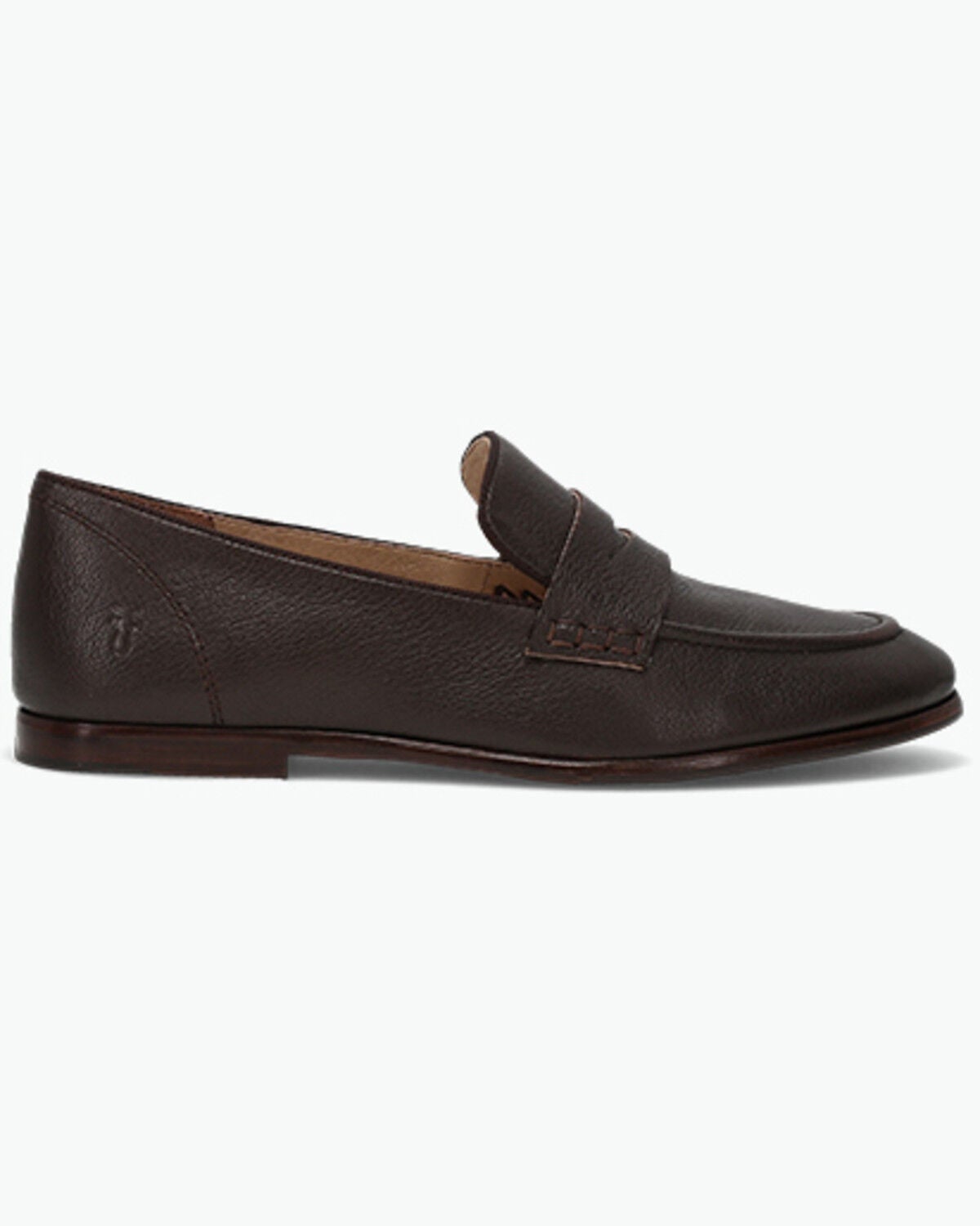 Image #2 - Frye Women's Faith Loafers, Dark Brown, hi-res