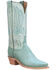 Image #1 - Lucchese Women's Blue Camilla Western Boots - Snip Toe, Blue, hi-res