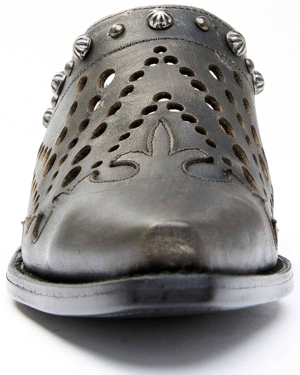 Image #3 - Dan Post Women's Inlay Mules - Snip Toe, Black, hi-res