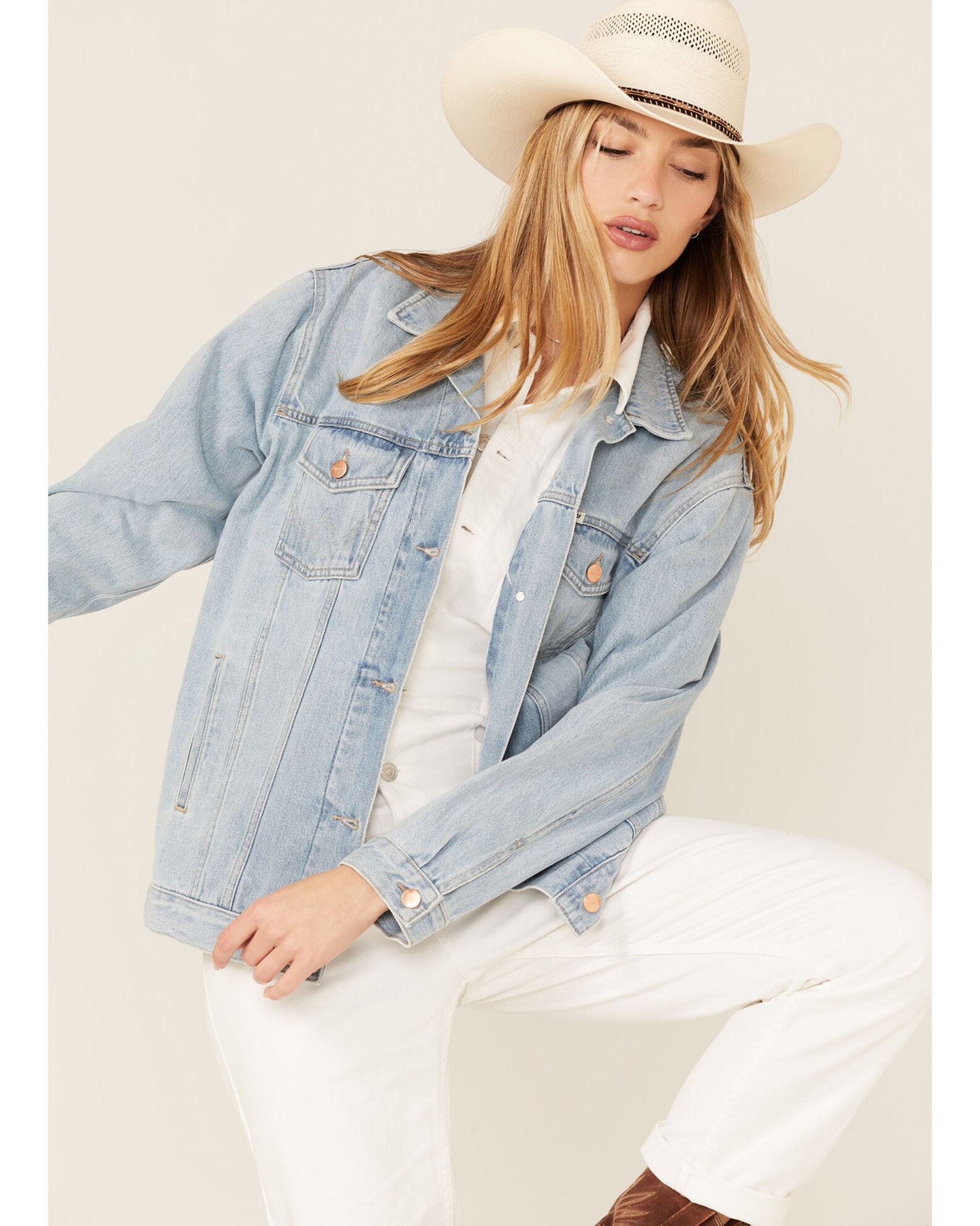 Product Name Wrangler Women s Heritage Lovestruck Denim Jacket