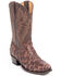 Image #1 - Cody James Men's Coffee Shiny Exotic Pirarucu Western Boots - Square Toe, , hi-res