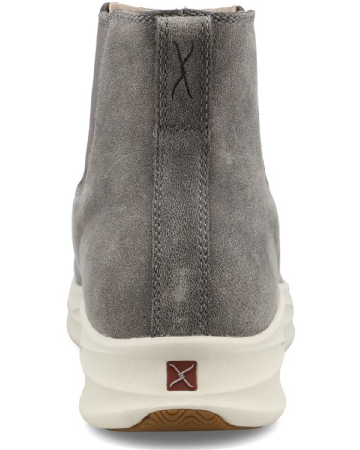 Image #5 - Twisted X Men's Feather X™ Casual Ankle Boots - Moc Toe, Grey, hi-res