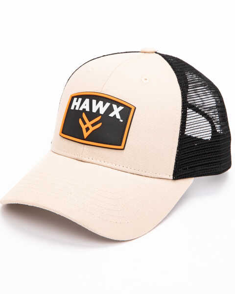Hawx Men's Rubber Patch Baseball Cap, Beige/khaki, hi-res