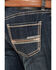 Image #4 - Rock & Roll Denim Men's Dark Vintage Wash Skinny Reflex Denim Jeans, , hi-res