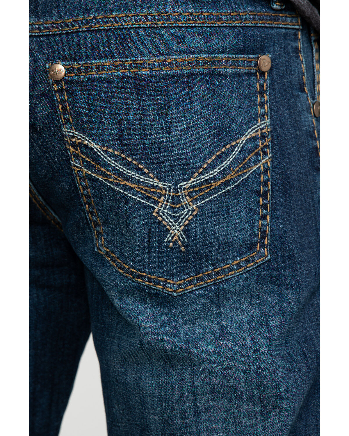 rock 47 denim slim boot
