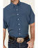 Image #3 - Panhandle Men's Geo Print Performance Short Sleeve Western Shirt , Blue, hi-res