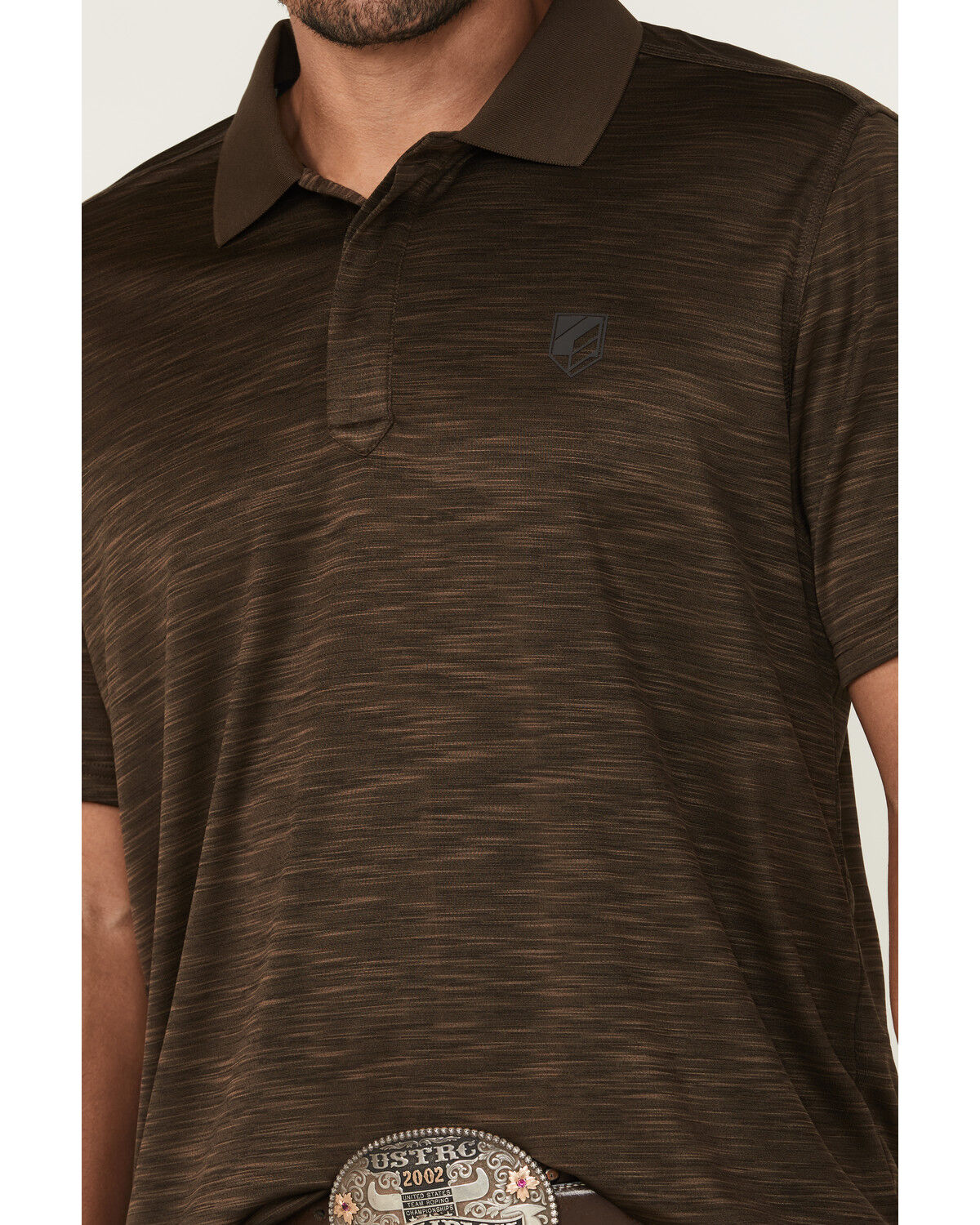 Product Name:  RANK 45® Men's Heeler Short Sleeve Button-Down Polo Shirt