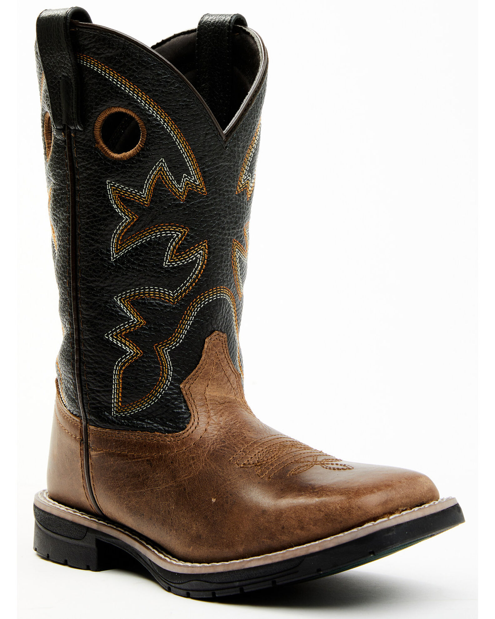 Boys black hotsell western boots