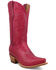 Image #1 - Black Star Women's Paradise Western Boot - Snip Toe, Fuchsia, hi-res