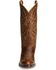 Image #4 - Justin Men's Marbled Deerlite Western Boots - Round Toe, Chestnut, hi-res