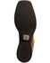 Twisted X Men's Ruff Stock Western Boots - Broad Square Toe, Tan, hi-res