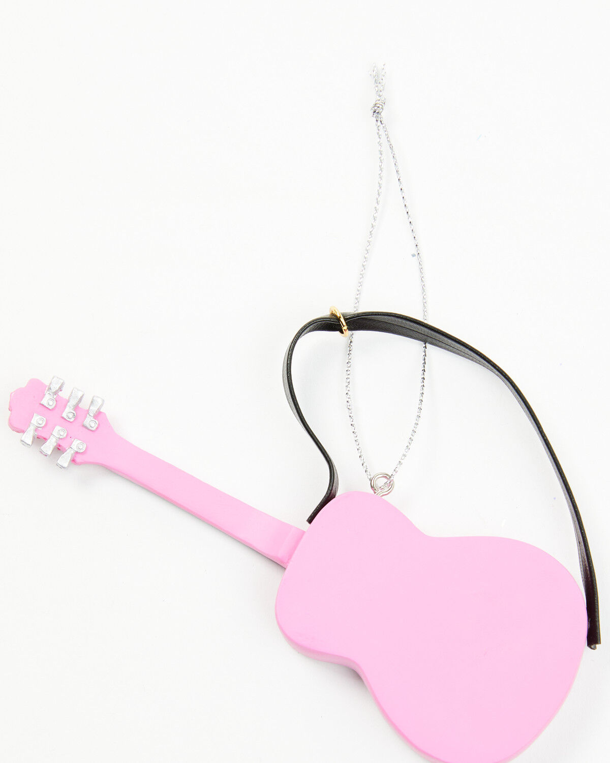 Image #2 - Kurt Adler Women's Glittered Guitar Ornament, Multi, hi-res