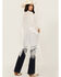 Image #4 - Shyanne Women's Crochet Fringe Kimono, Cream, hi-res