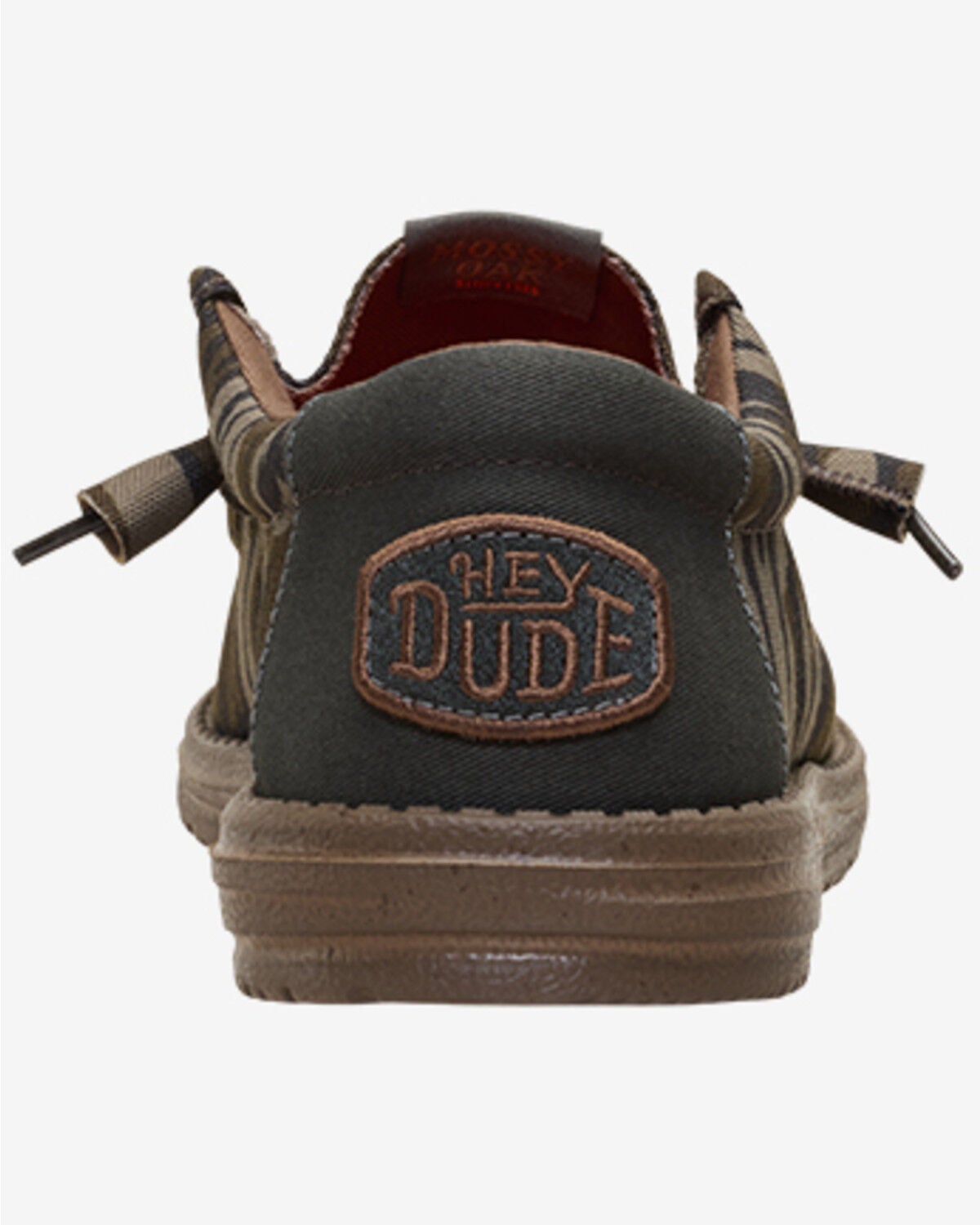 Image #5 - HEYDUDE Men's Mossy Oak Wally Casual Shoes - Moc Toe, Brown, hi-res