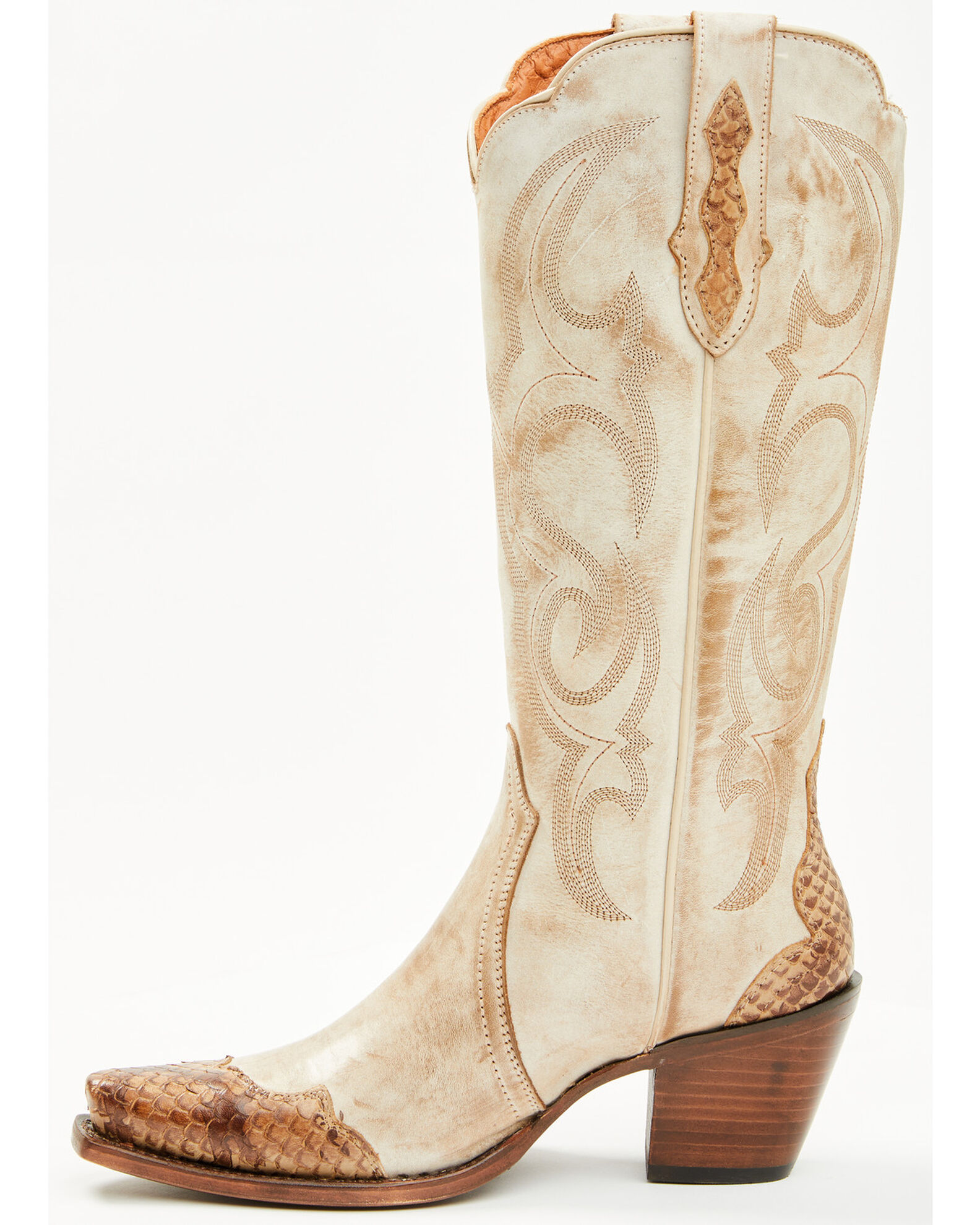 Image #3 - Idyllwind Women's Sanded Sky Western Boots - Snip Toe, Taupe, hi-res
