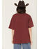 Image #4 - Gameday Women's TAMU Southern Split Short Sleeve Graphic Tee, Maroon, hi-res