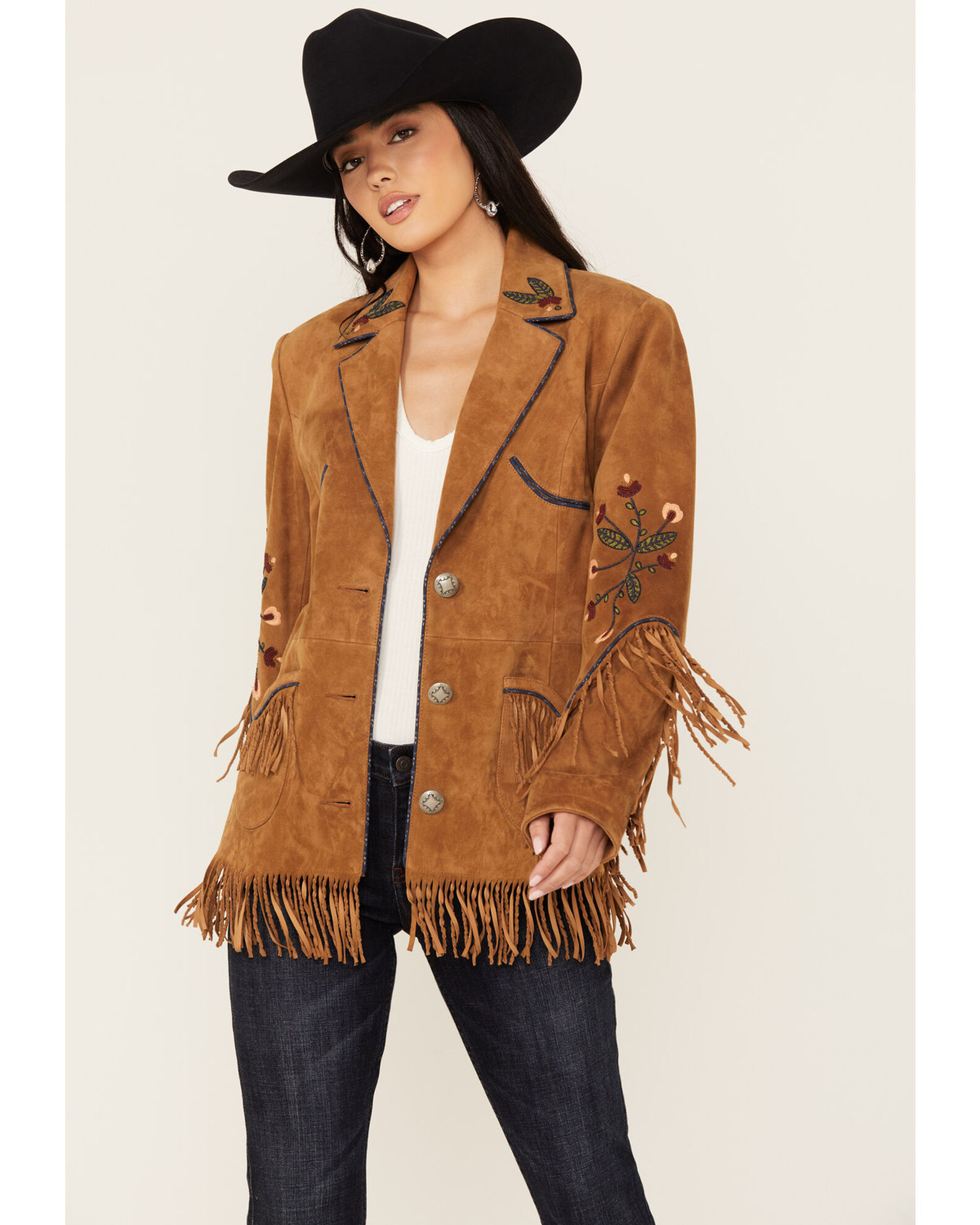 Double D Ranch Women's Free Country Fringe Jacket