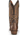 Image #7 - Lucchese Men's Handmade Dark Brown Luke Full Quill Ostrich Boots - Medium Toe , , hi-res