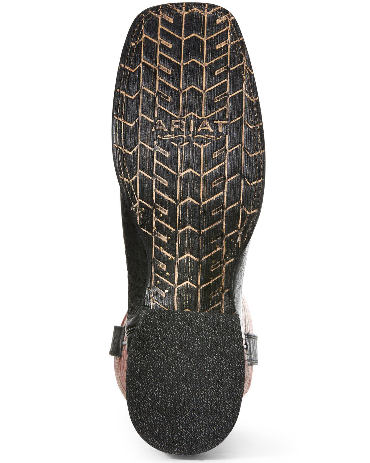 Image #5 - Ariat Men's Black Circuit Herd Western Boots - Wide Square Toe, , hi-res