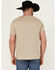 Image #4 - Cody James Men's Southwest Reins Logo Short Sleeve Graphic T-Shirt, Tan, hi-res