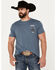 Howitzer Men's People Slither Short Sleeve Graphic T-Shirt, Navy, hi-res