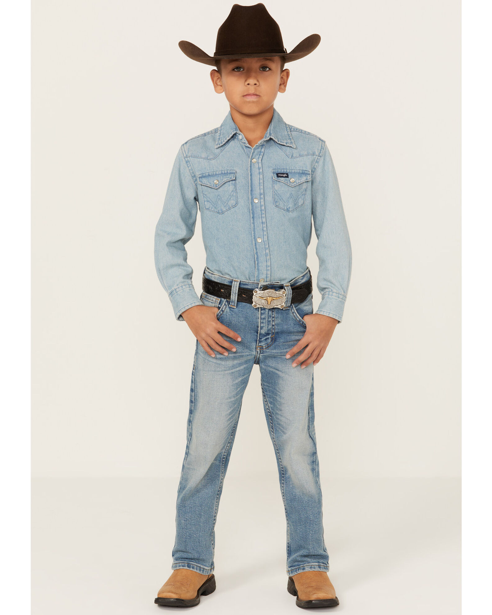 Little boy wrangler jeans discount