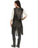 Image #3 - Kobler Leather Women's Ciqala Leather Fringe Vest, Black, hi-res
