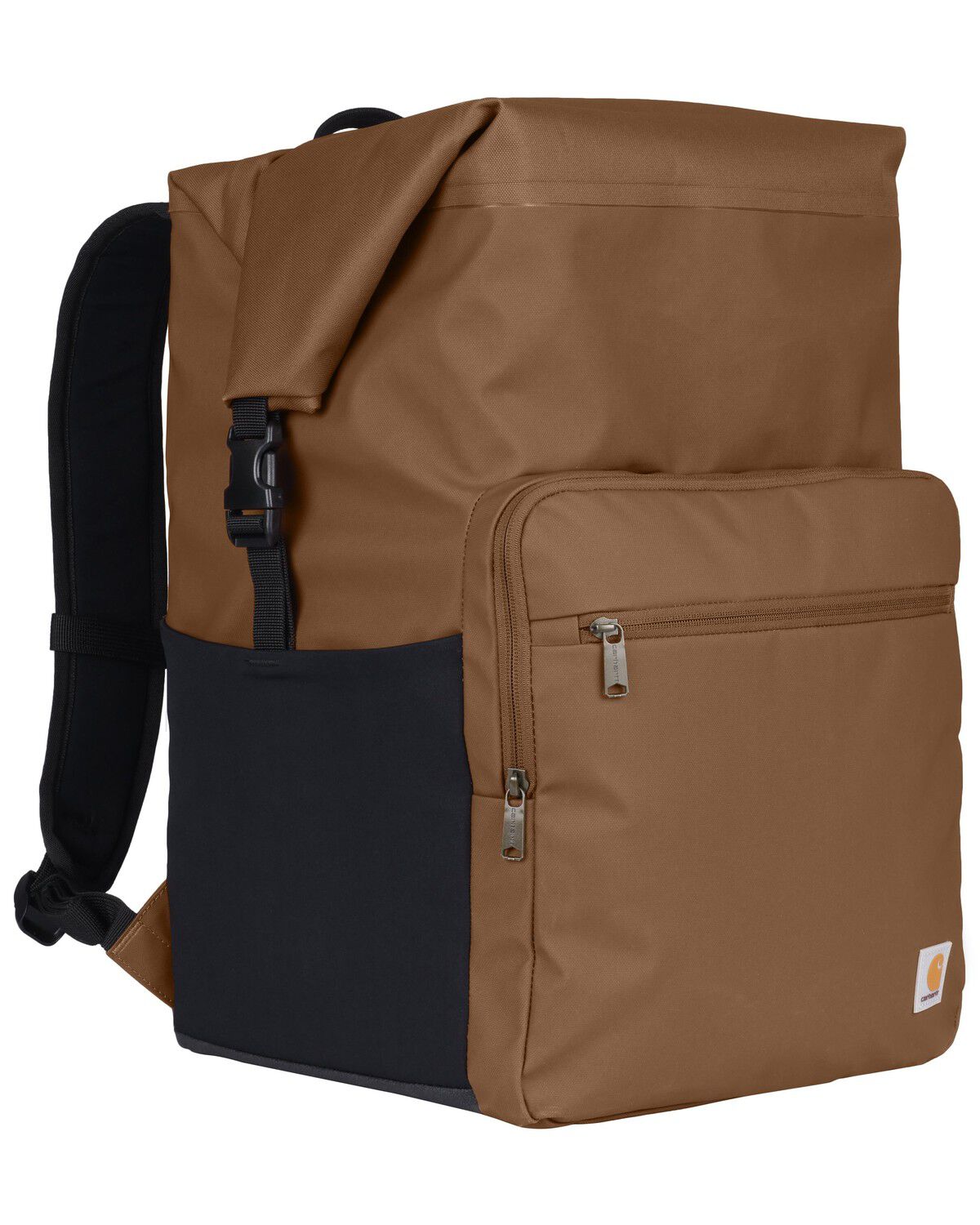 Image #2 - Carhartt Cold Front 30 Can Cooler Backpack, Brown, hi-res