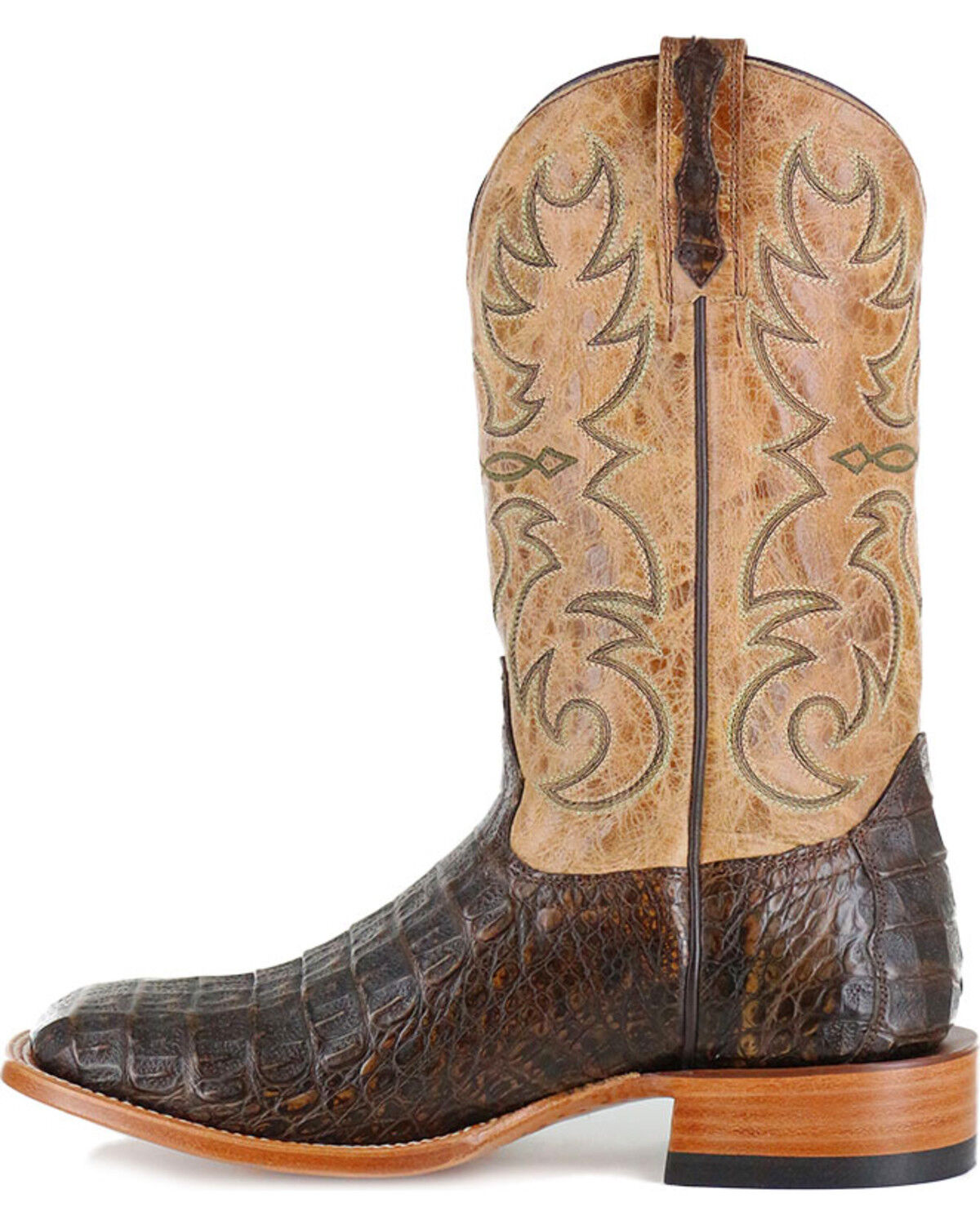 Image #3 - Cody James Men's Crackled Caiman Exotic Boots - Square Toe, , hi-res