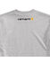 Image #5 - Carhartt Men's Short-Sleeve Logo T-Shirt, Hthr Grey, hi-res