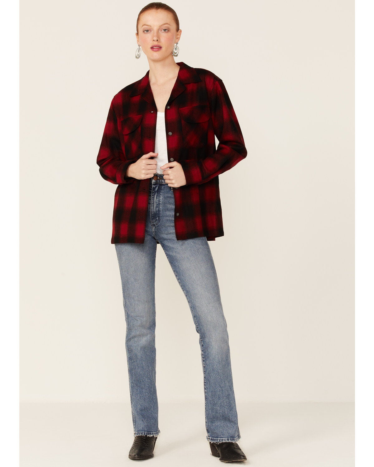 Pendleton Women's Buffalo Plaid Long 