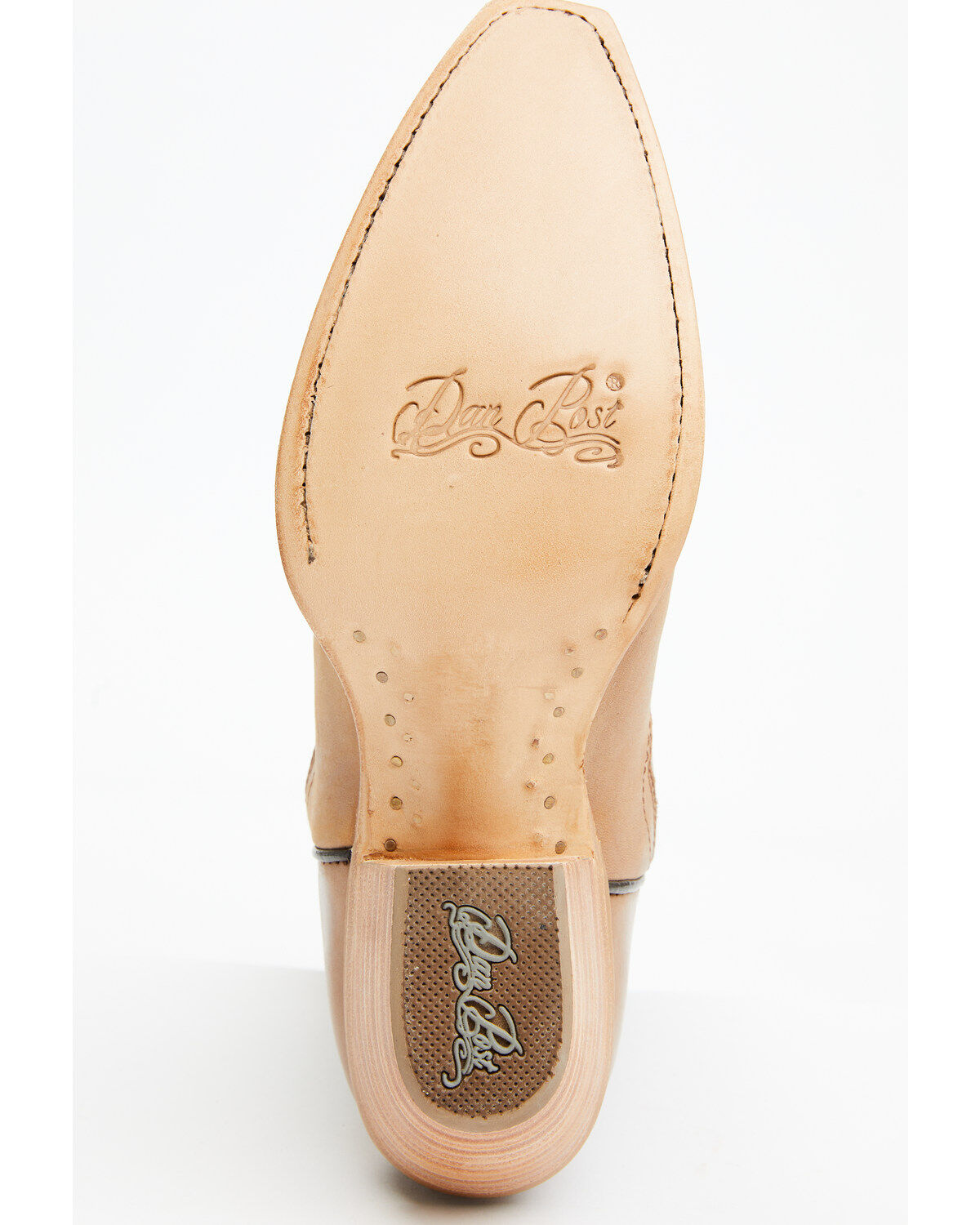 Image #7 - Dan Post Women's 11" Tria Western Boots - Snip Toe, Tan, hi-res