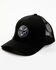 Hawx Men's Circle Logo Patch Mesh Back Ball Cap, Black, hi-res