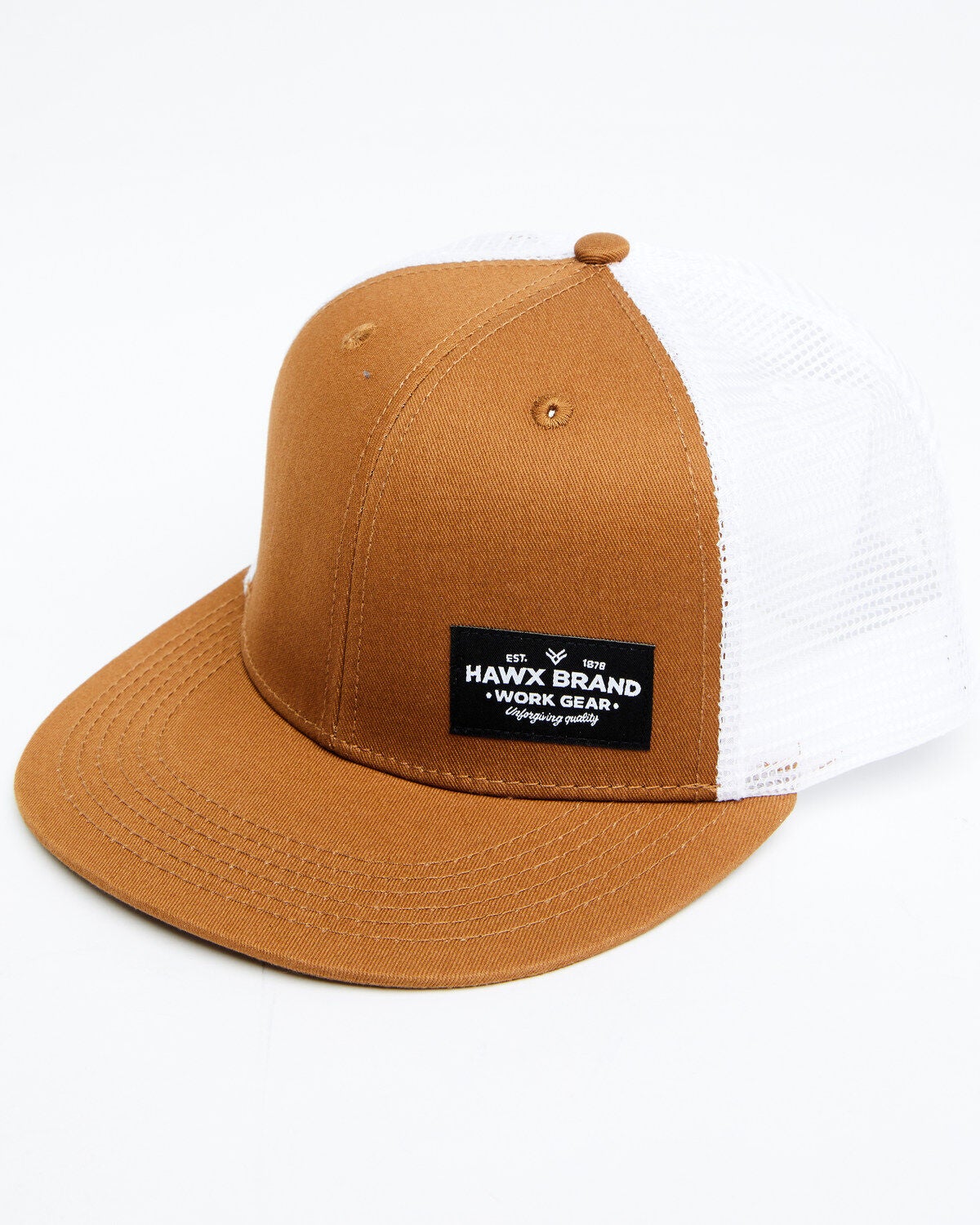 Hawx Men's Corner Patch Ball Cap, Pecan, hi-res