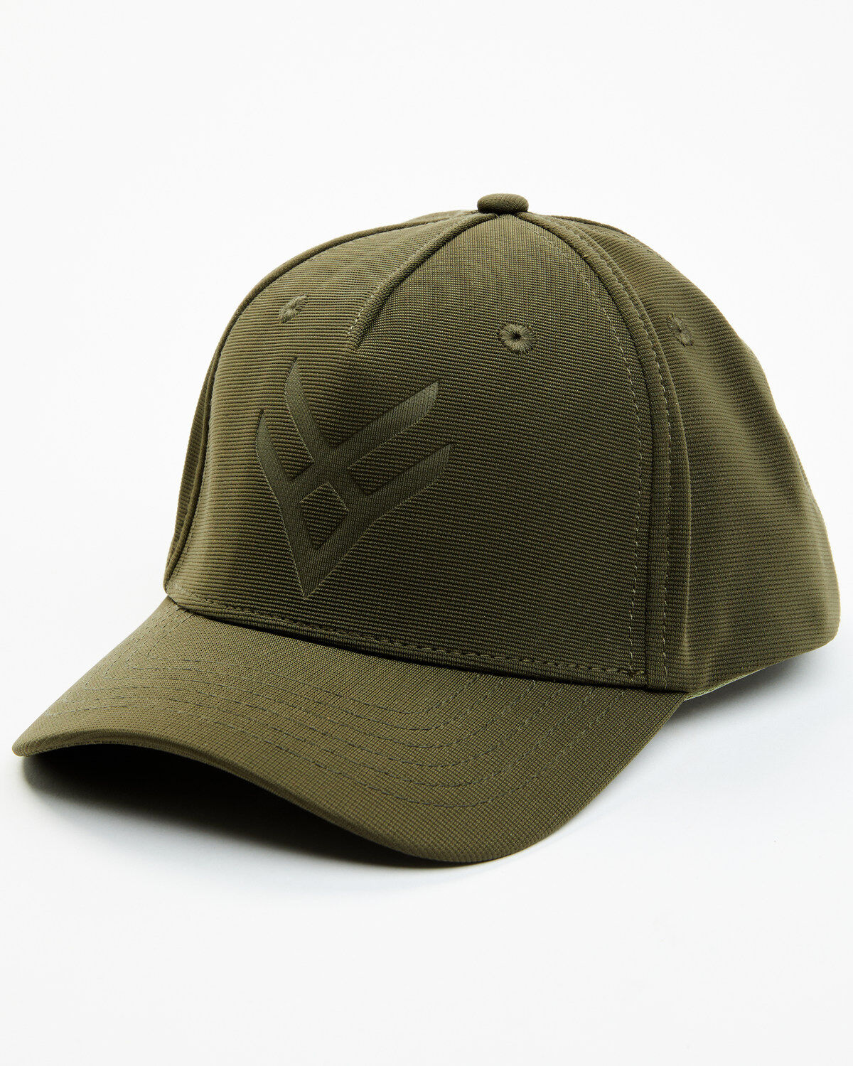 Image #1 - Hawx Men's Embossed Logo Ball Cap, Olive, hi-res