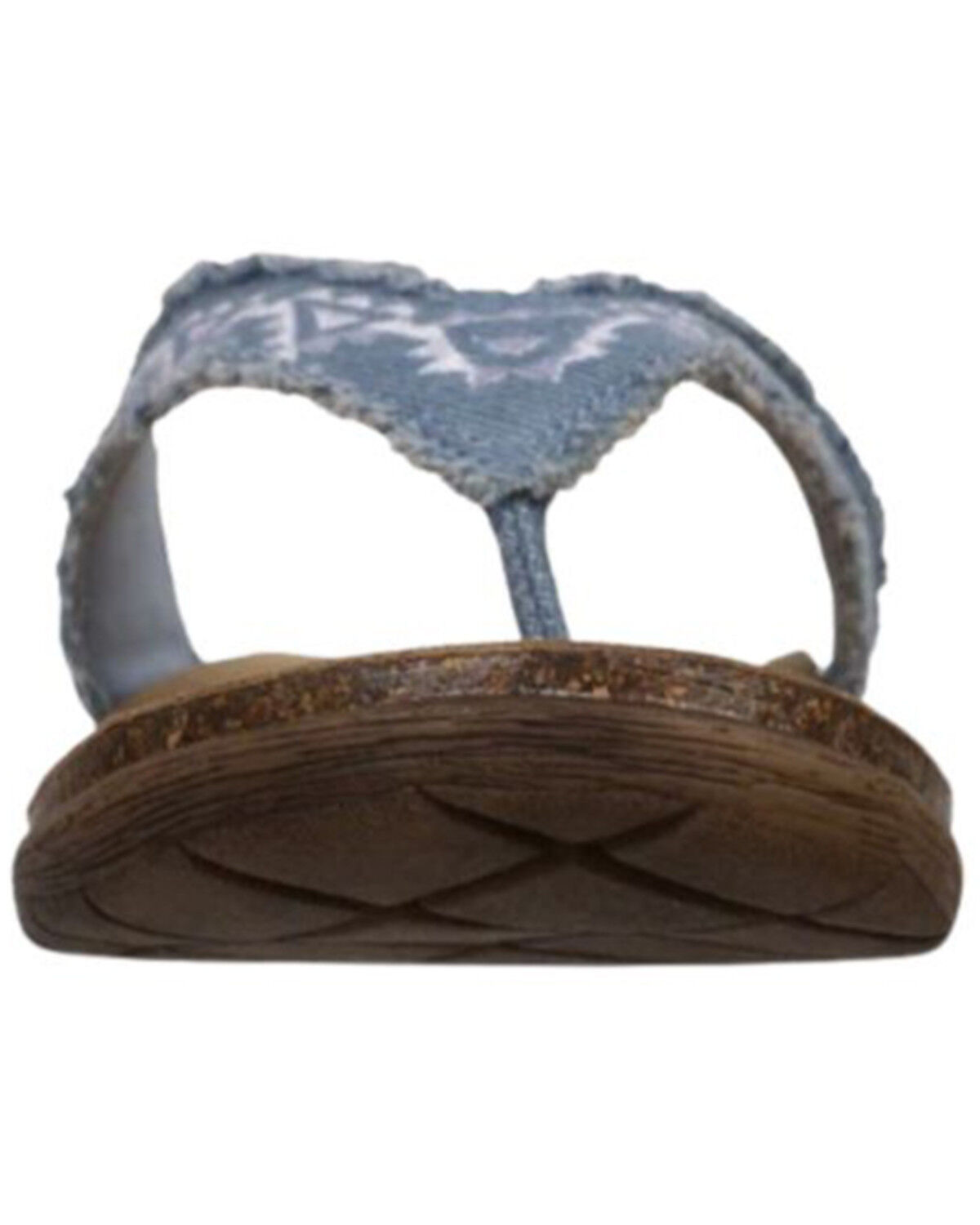 Image #4 - Mykos Women's Jovie Thong Sandals, Blue, hi-res
