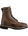 Image #2 - Justin Men's Stampede Pulley 8" Lace-Up Work Boots - Steel Toe, , hi-res