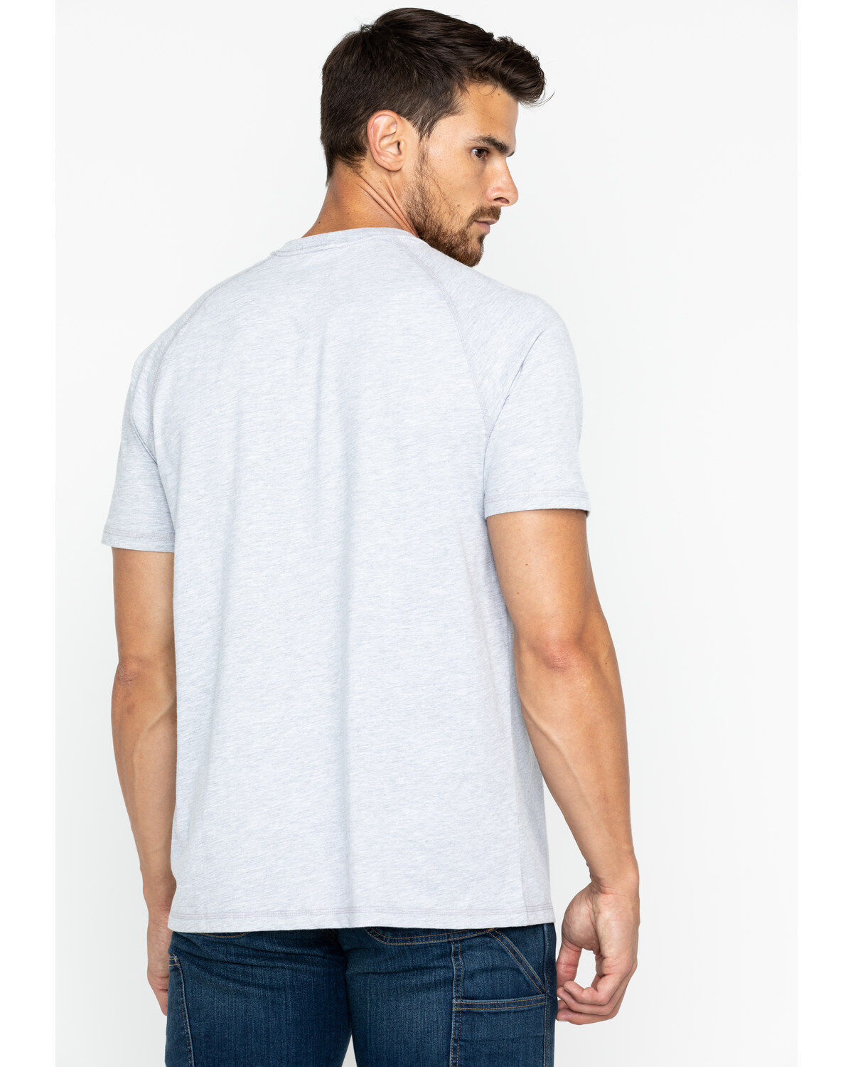 Image #3 - Carhartt Force Men's Short Sleeve Work T-Shirt, , hi-res