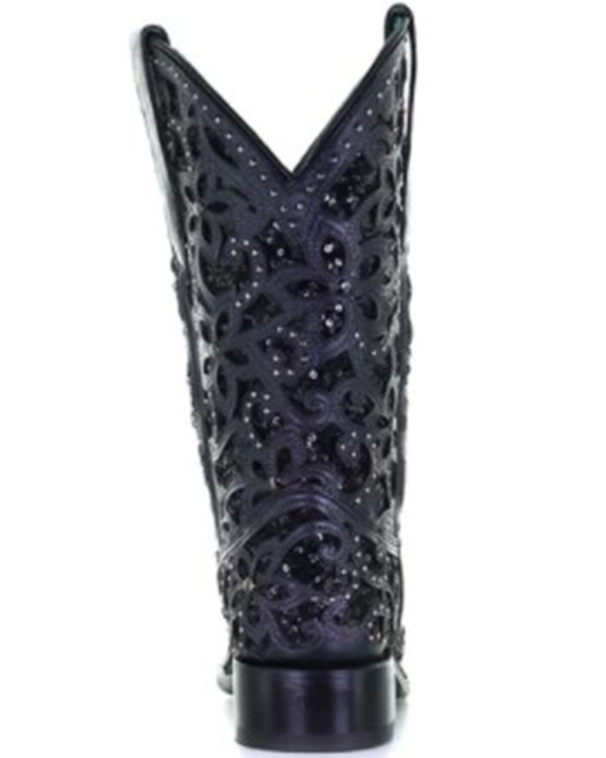Product Name:  Corral Women's Inlay Embroidered & Stud Cowgirl Boots - Square Toe