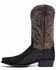 Image #3 - Dan Post Men's Black Ostrich Leg Western Boots - Snip Toe, , hi-res