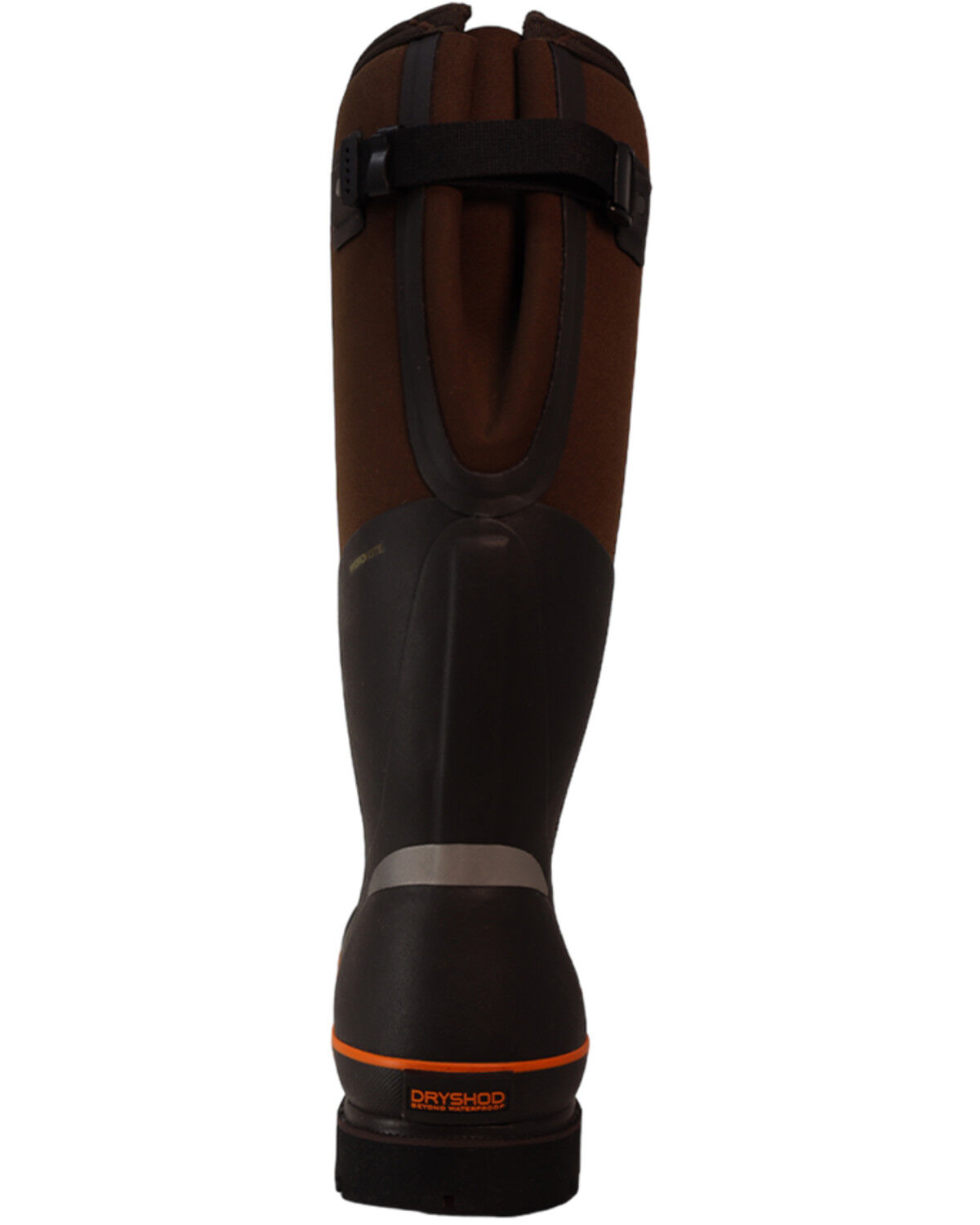 Image #5 - Dryshod Men's Protective Gusset Waterproof Rubber Boots - Nano Toe, Brown, hi-res