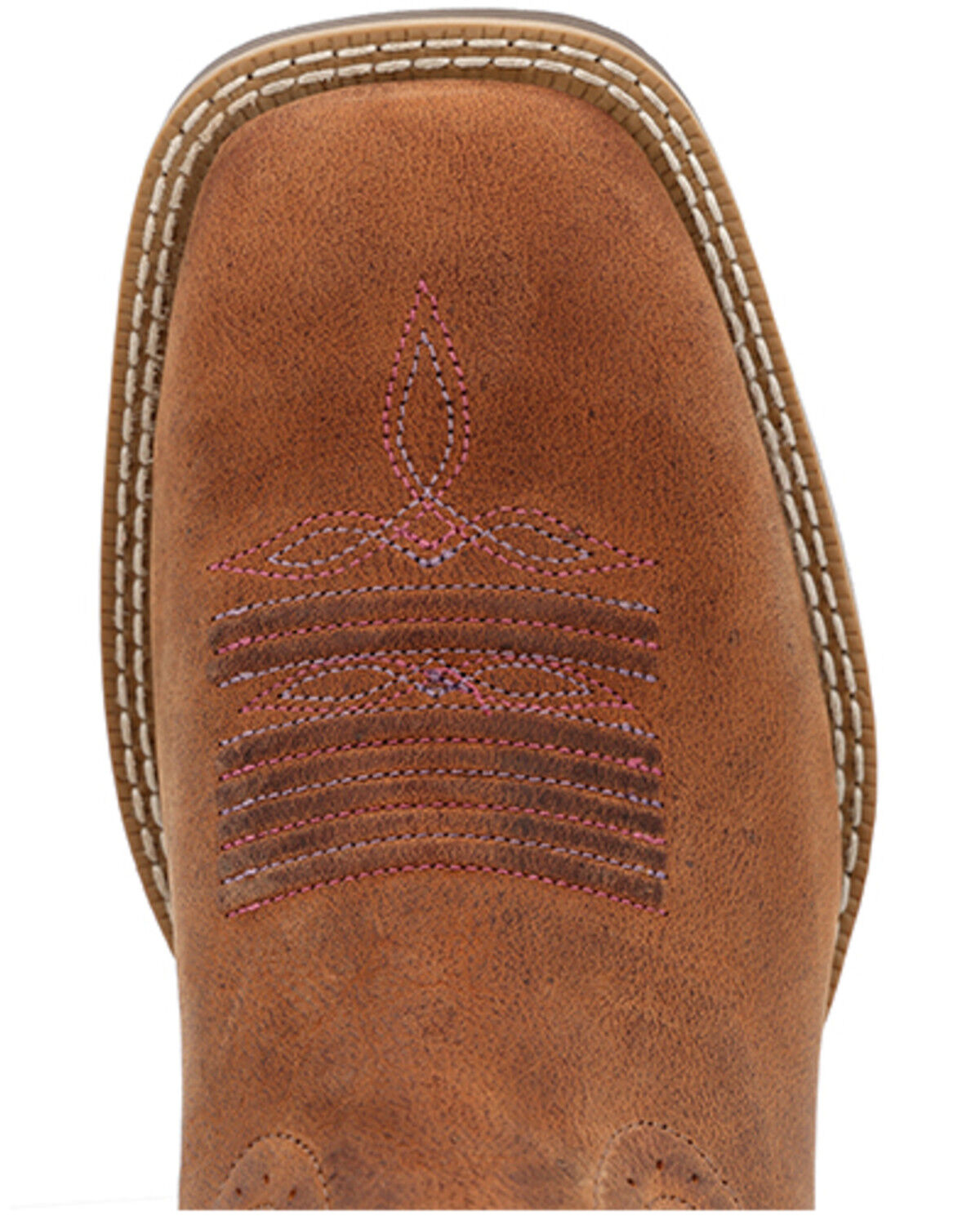 Image #6 - Durango Women's Westward Performance Western Boots - Broad Square Toe, Rose, hi-res