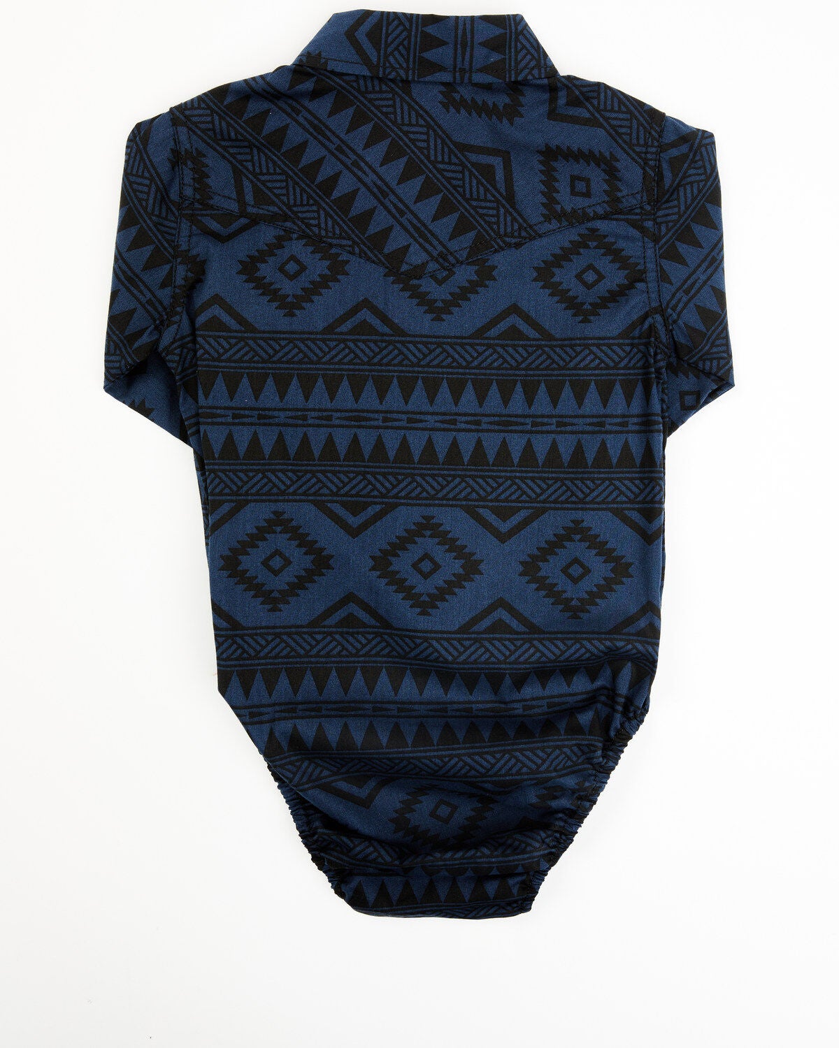 Image #3 - Cody James Infant Boys' Machine All-Over Print Long Sleeve Snap Western Onesie, Light Blue, hi-res