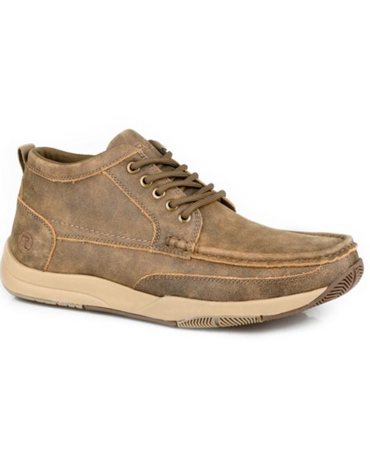 Image #1 - Roper Men's Clear Cut II Casual Shoes - Moc Toe, Brown, hi-res