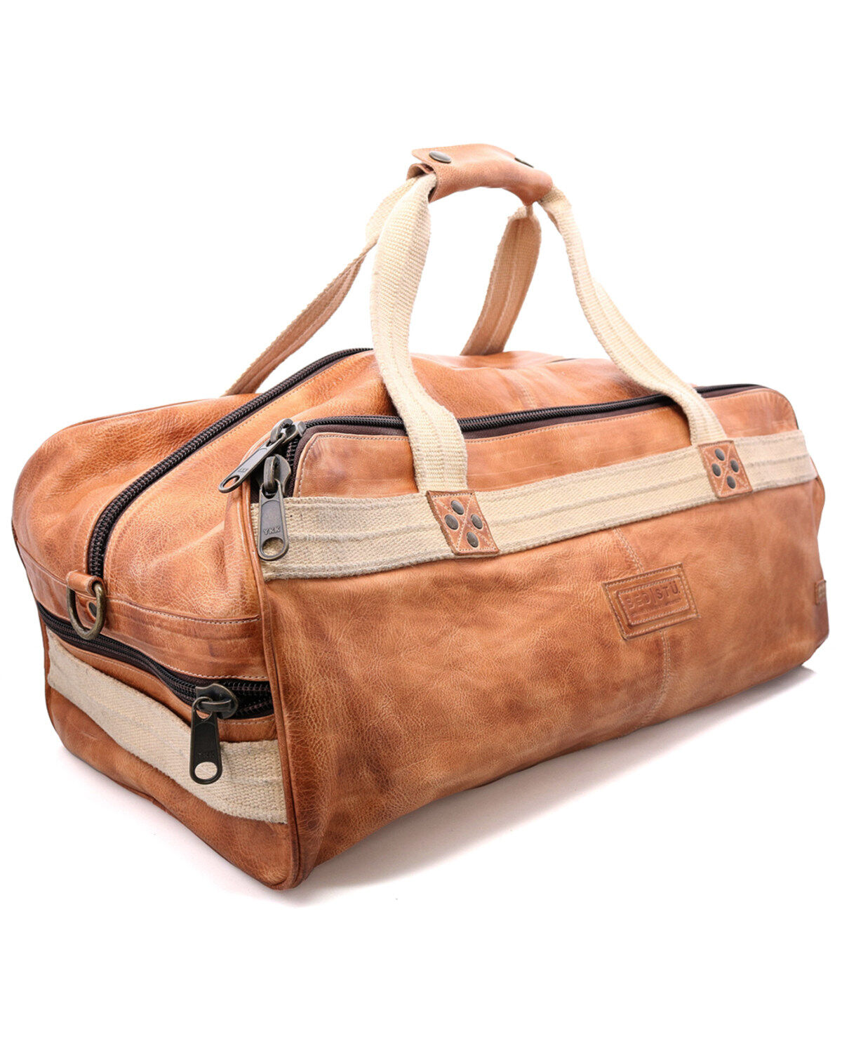 Image #2 - Bed Stu Ruslan Duffle Bag, Tan, hi-res