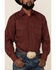 Image #3 - Resistol Men's Red Camden Geo Print Long Sleeve Western Shirt, Red, hi-res