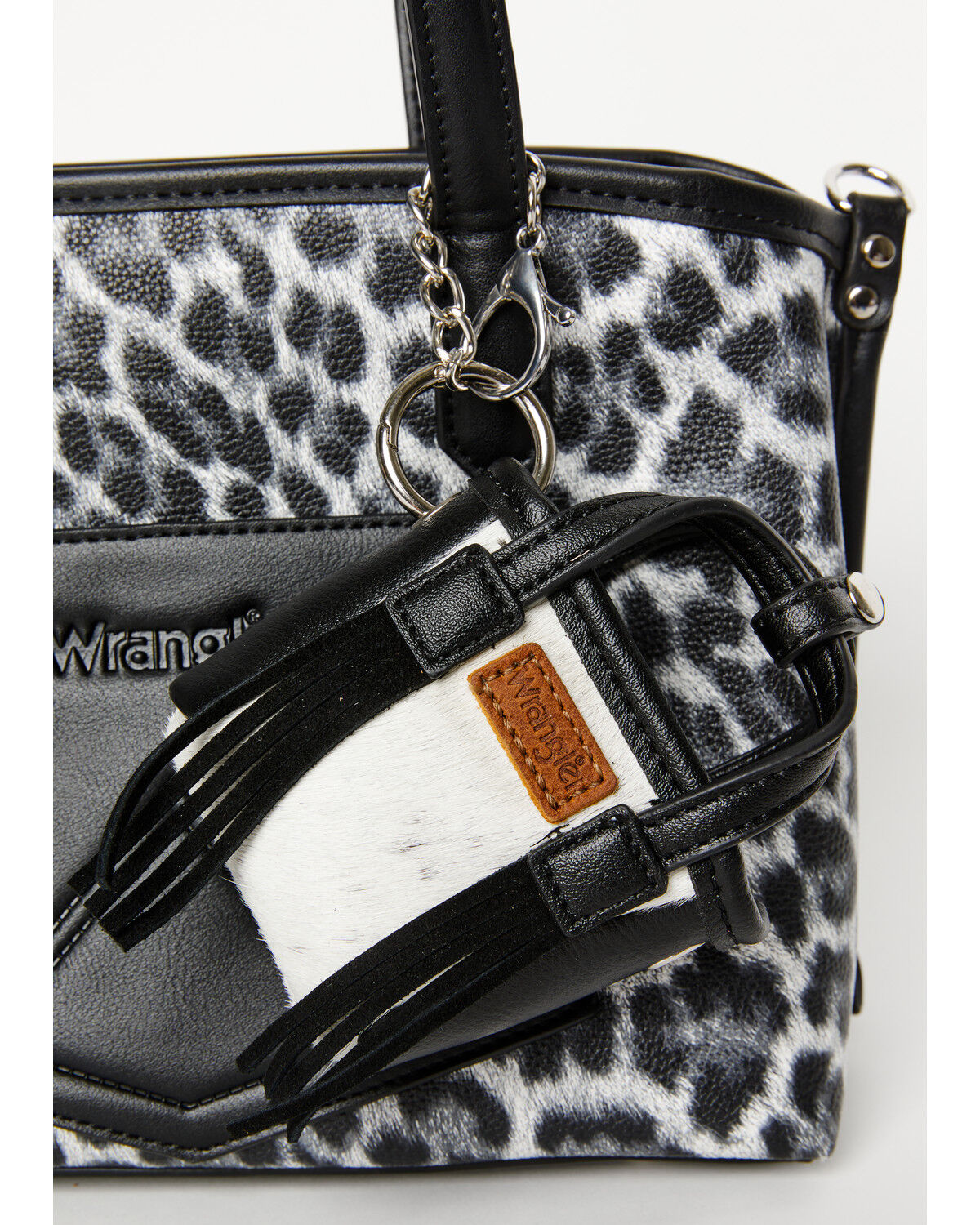 Product Name:  Wrangler X Boot Barn Cowhide Mini Handbag Charm