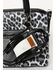 Image #2 - Wrangler X Boot Barn Cowhide Mini Handbag Charm, Black, hi-res