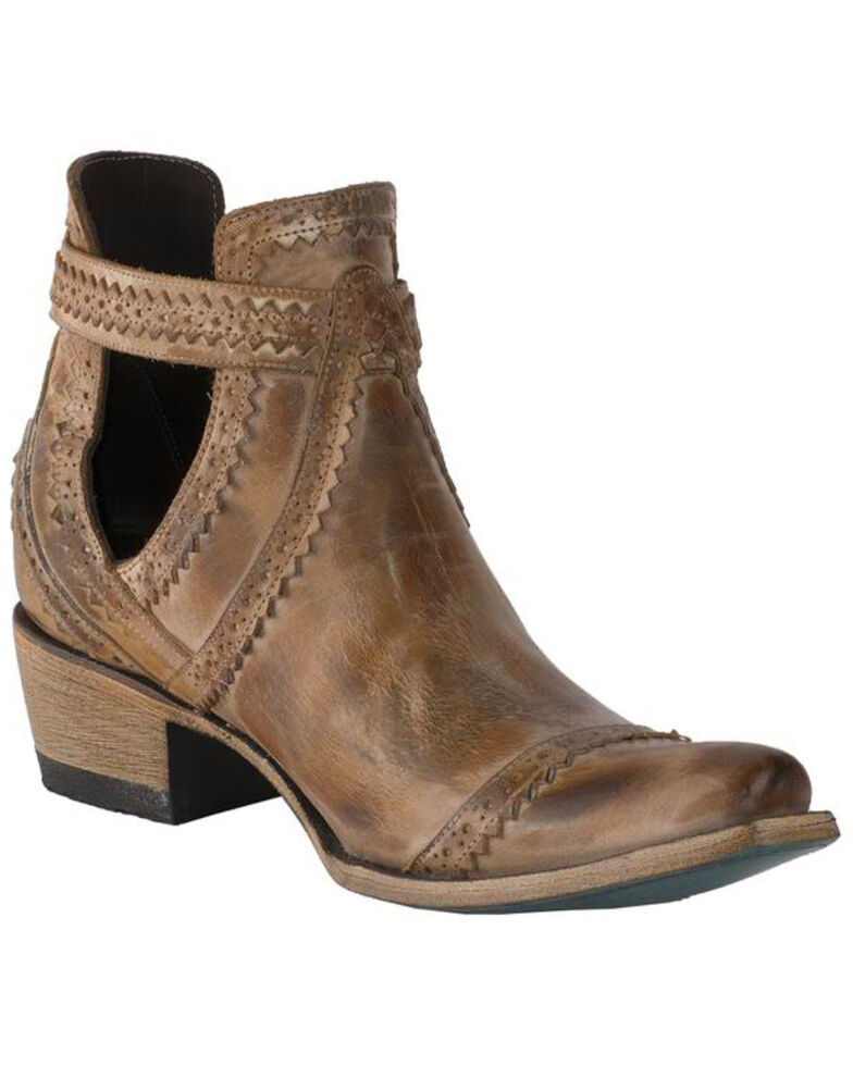 ladies tan boots size 5